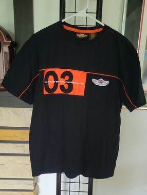 Harley-Davidson 100th Anniversary T-Shirt Medium Black Vintage